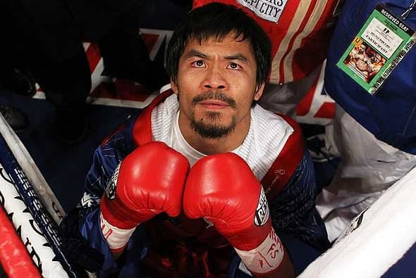 El 'Pac-man' subió al ring como el mejor púgil libra por libra del planeta.