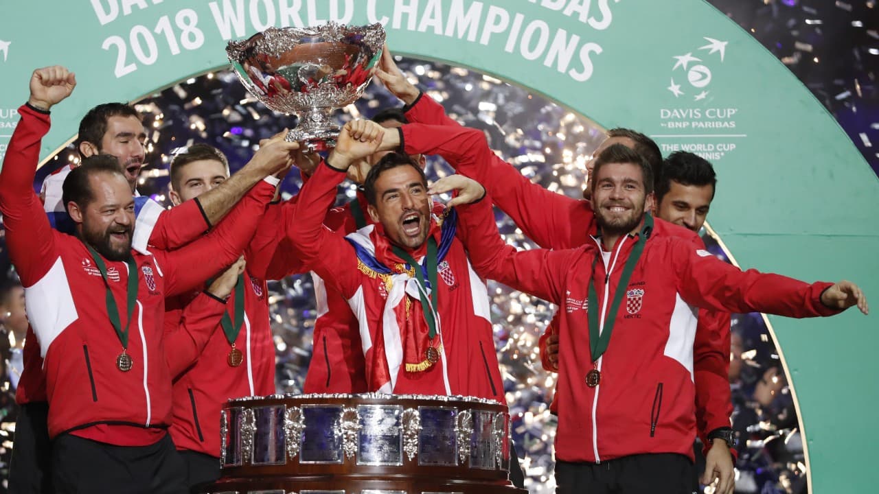 Croacia fue el último campeón del viejo formato de la Copa Davis.