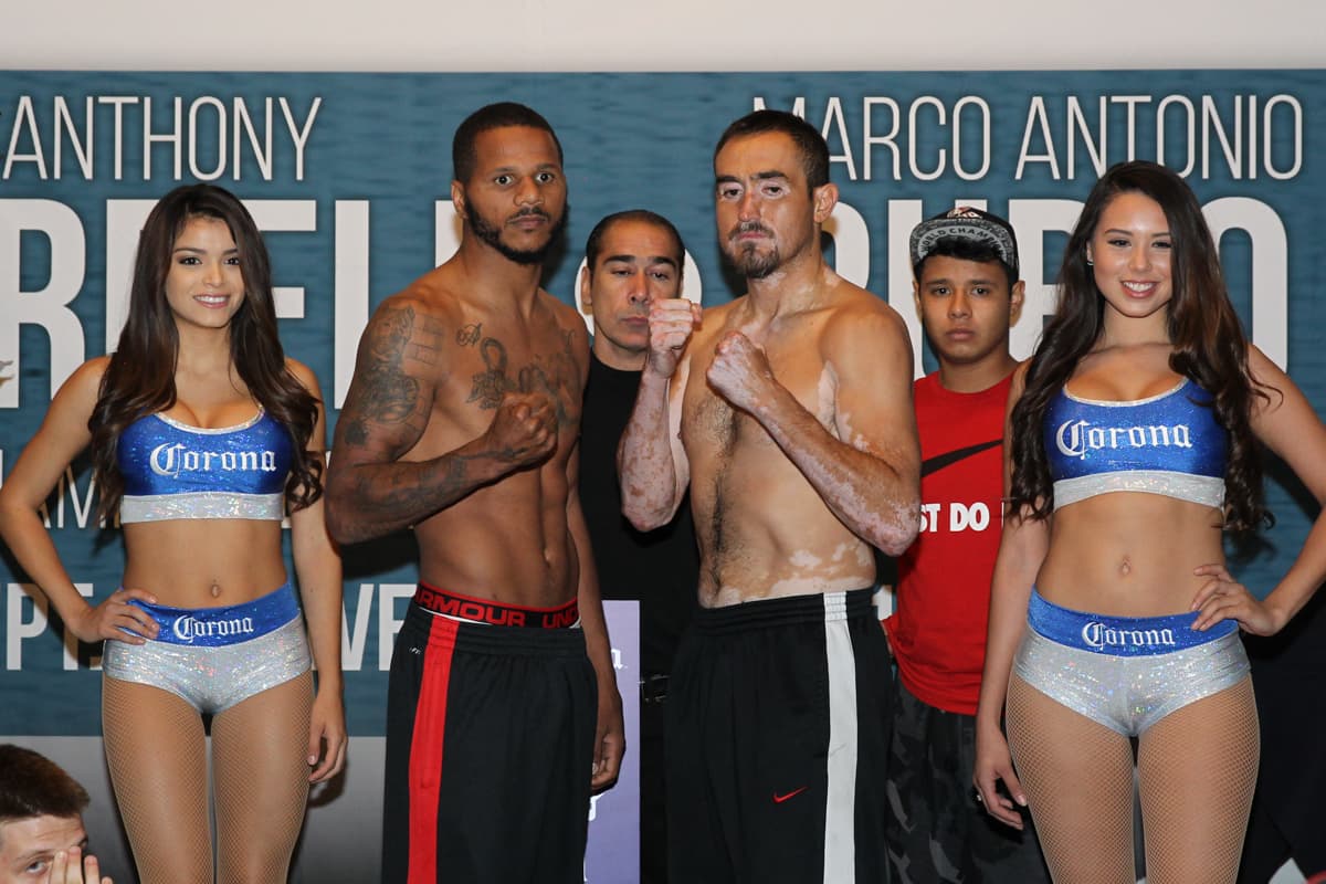 Anthony Dirrel y Marco Antonio Rubio cumplieron con el pesaje