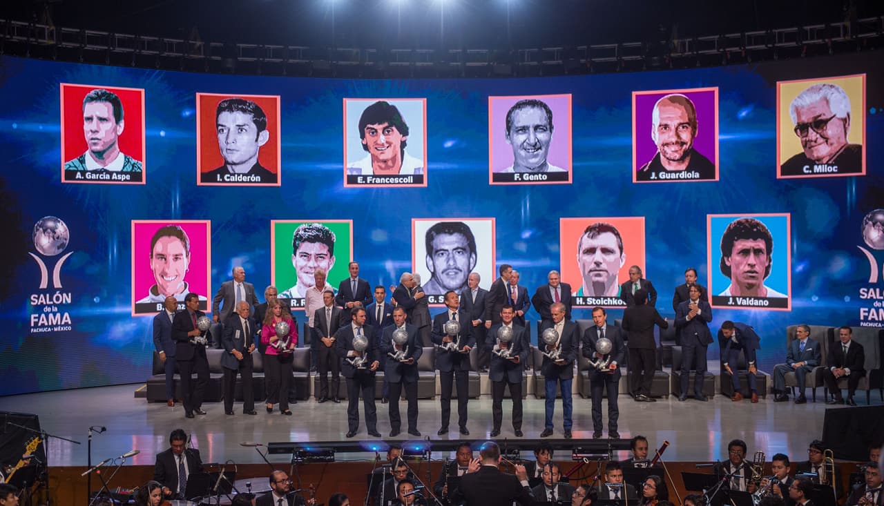 Fue así como se vivió la séptima edición de la investidura del Salón de la Fama del fútbol, esta vez en su entrega del 2017.