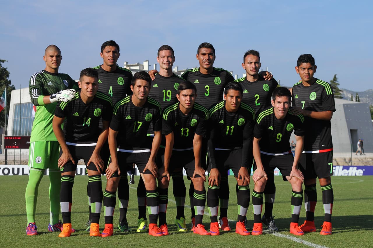 México Sub 22 en el Torneo en el Torneo Esperanzas de Toulon.