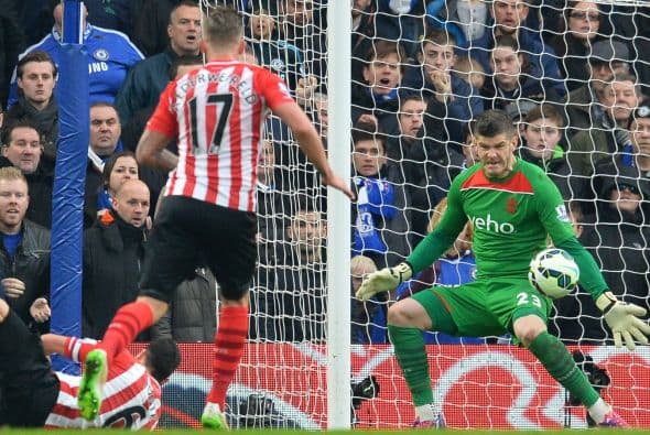Los 'Blues' se pusieron al frente con el gol del español Diego Costa al minuto 11 de tiempo corrido.