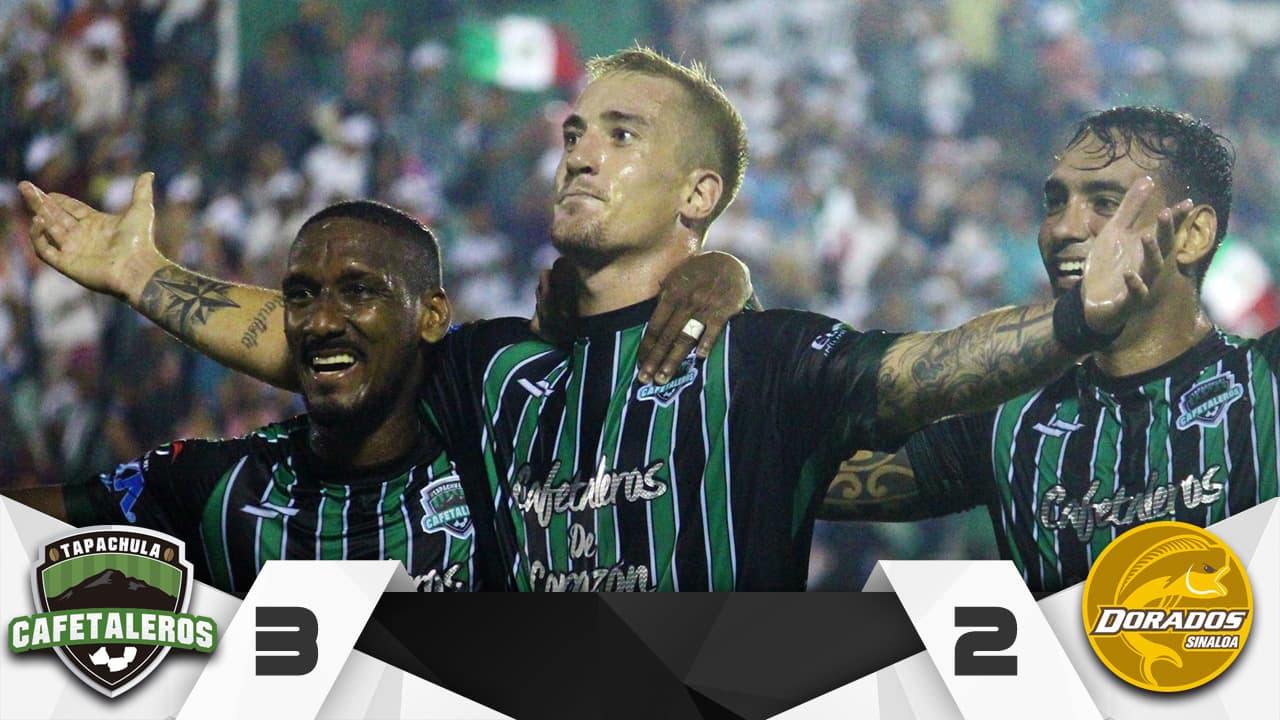Los Cafetaleros derrotaron 3-2 a Dorados de Sinaloa en el juego de ida de la semifinales.