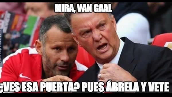 El mal paso de Manchester United dirigido por Louis Van Gaal desató las burlas en las redes sociales