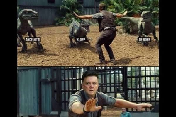 El mal paso de Manchester United dirigido por Louis Van Gaal desató las burlas en las redes sociales