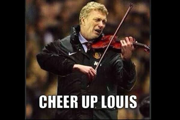 El mal paso de Manchester United dirigido por Louis Van Gaal desató las burlas en las redes sociales