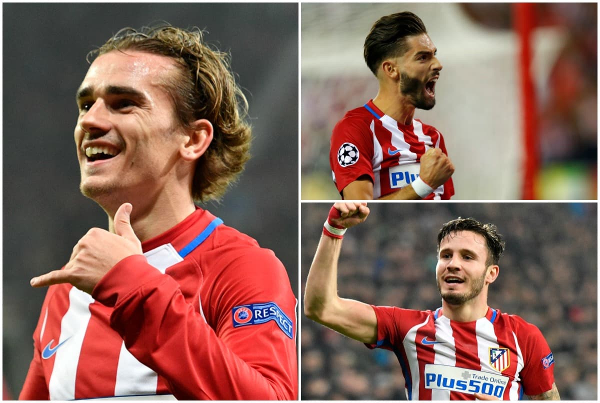 Según el reporte de la UEFA, tras perderse el último juego de La Liga ante Las Palmas, Yannick Ferriera Carrasco está disponible para este importante partido para reforzar el ataque 'colchonero'.