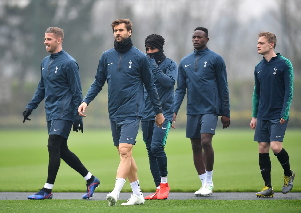 Tottenham Hotspur entrenó previo al duelo en el que será local en la ida contra Manchester City en los Cuartos de Final de la Champions League, donde quiere hacer historia al llegar a la Semifinal.