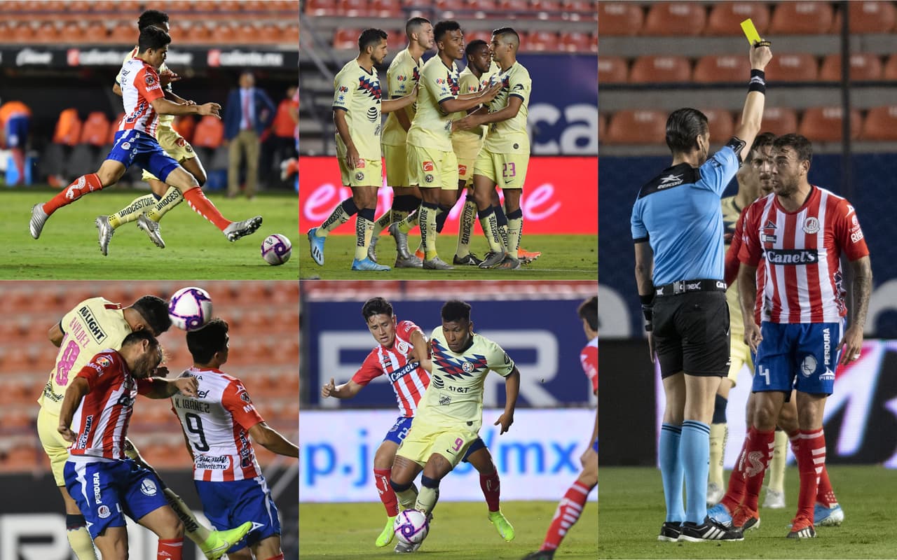 Con gol de Roger Martínez al minuto 51 el América consgue los tres puntos.