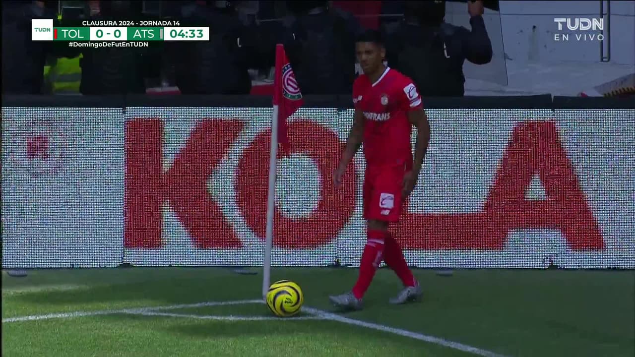 ¡GOOOL! Federico Pereira anota para Toluca.