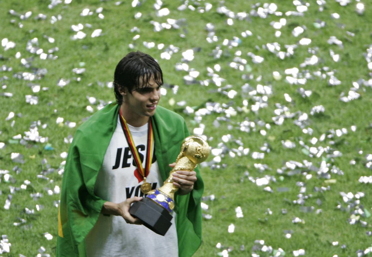 En 2005, Kaká obtuvo con Brasil el título de la Copa Confederaciones, donde ya fue protagonista.