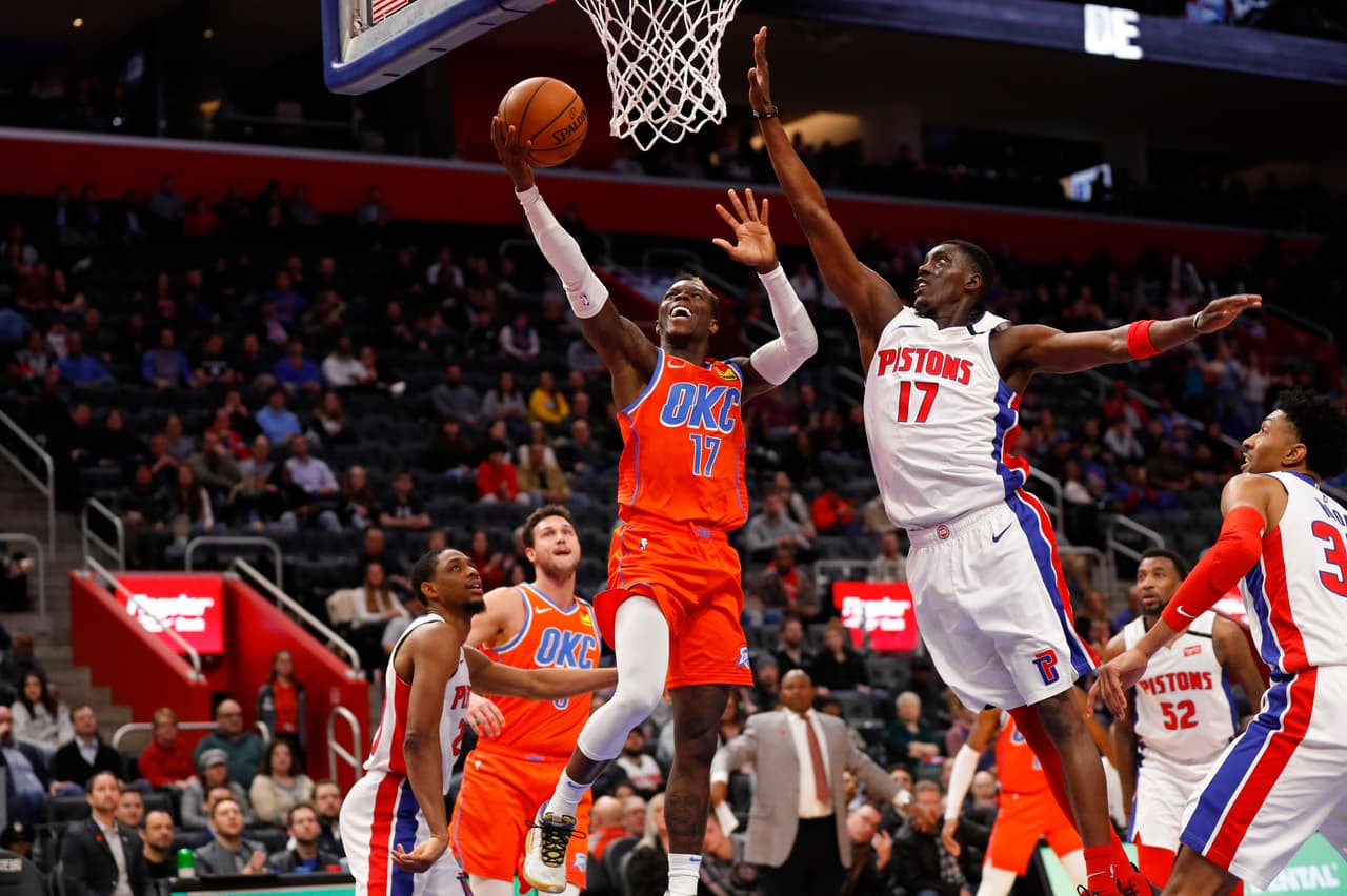 Detroit Pistons 107-114 Oklahoma City Thunder
