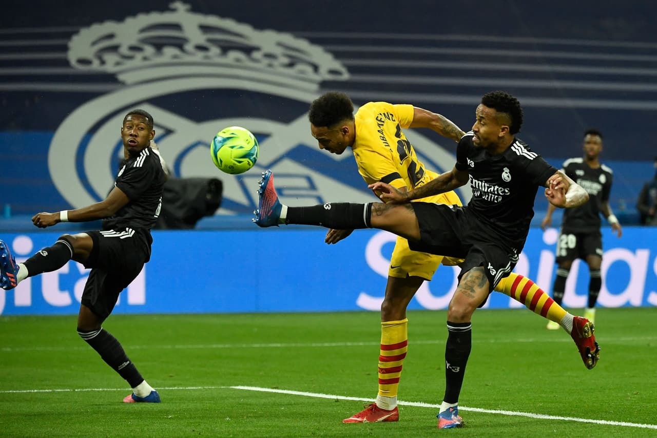 Pierre Emerick Aubameyang abrió la pista del baile a los 29 minutos del encuentro.