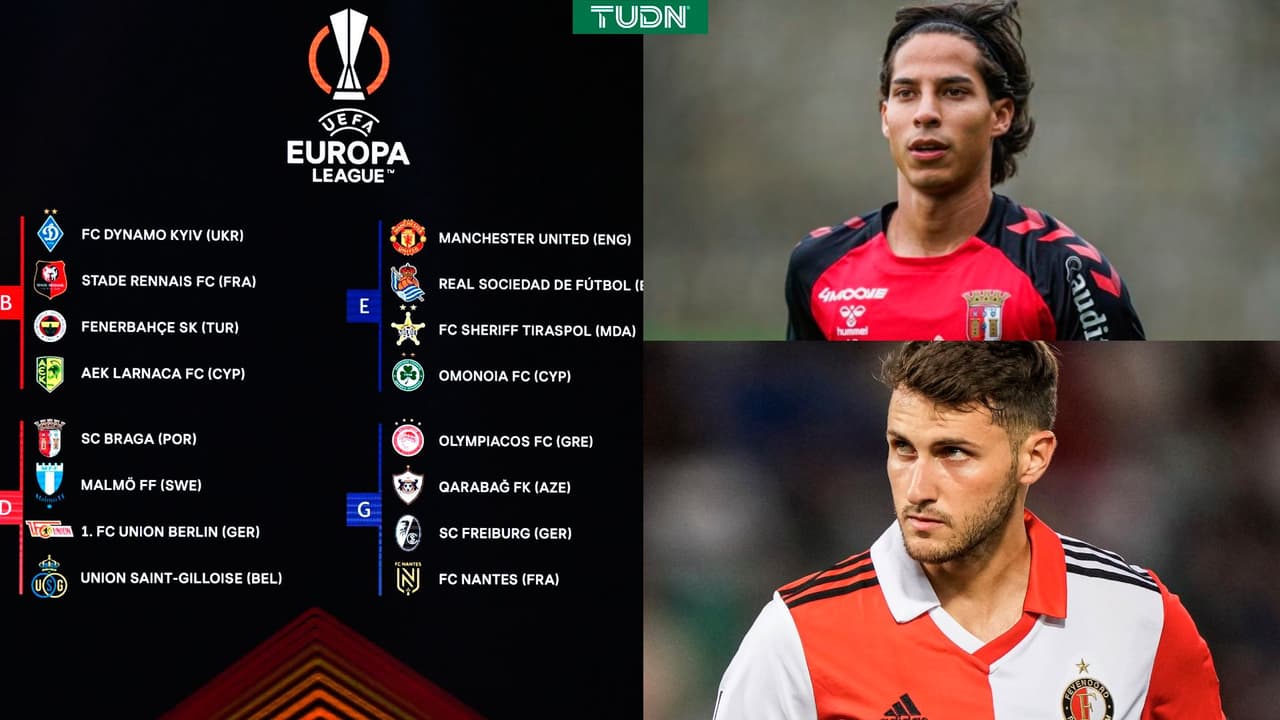Mexicanos conocen sus grupos en Europa League tras el sorteo