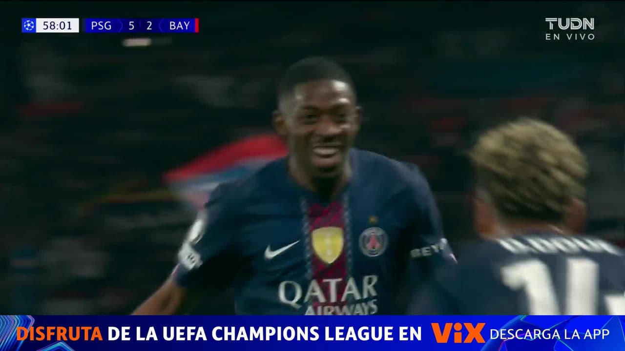 ¡Golazo de Dembélé! Deja parado a Neuer para la goleada parisina