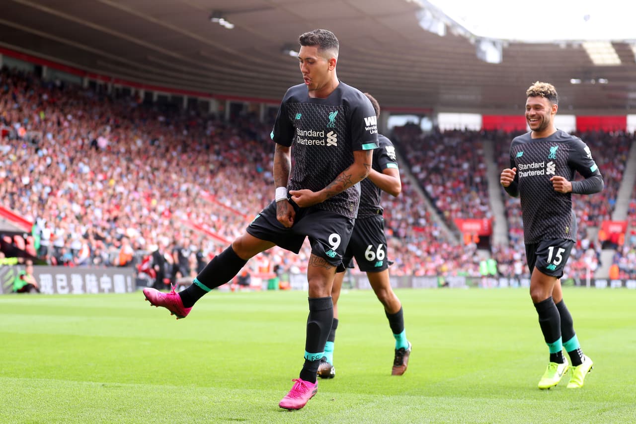 El Liverpool venció 2-1 con goles de Firmino y Mané al Southampton.