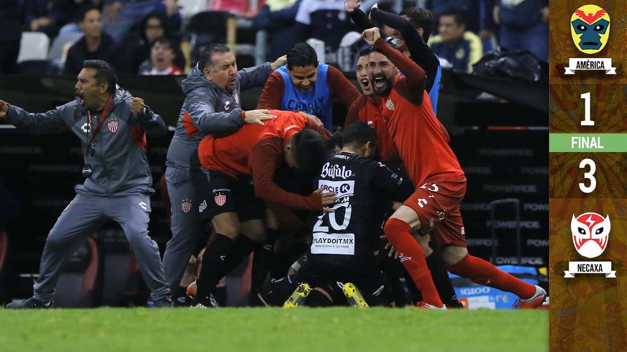 ¡Descarga eléctrica! América sufre voltereta ante Necaxa y queda fuera de puestos de Liguilla