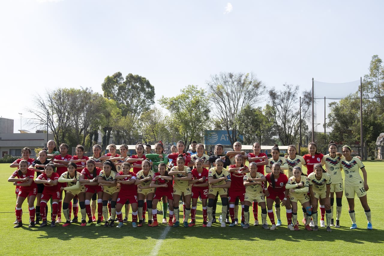 Partido vibrante de ida y vuelta entre el América y el Toluca en la Liga MX Femenil, por la Jornada 8.