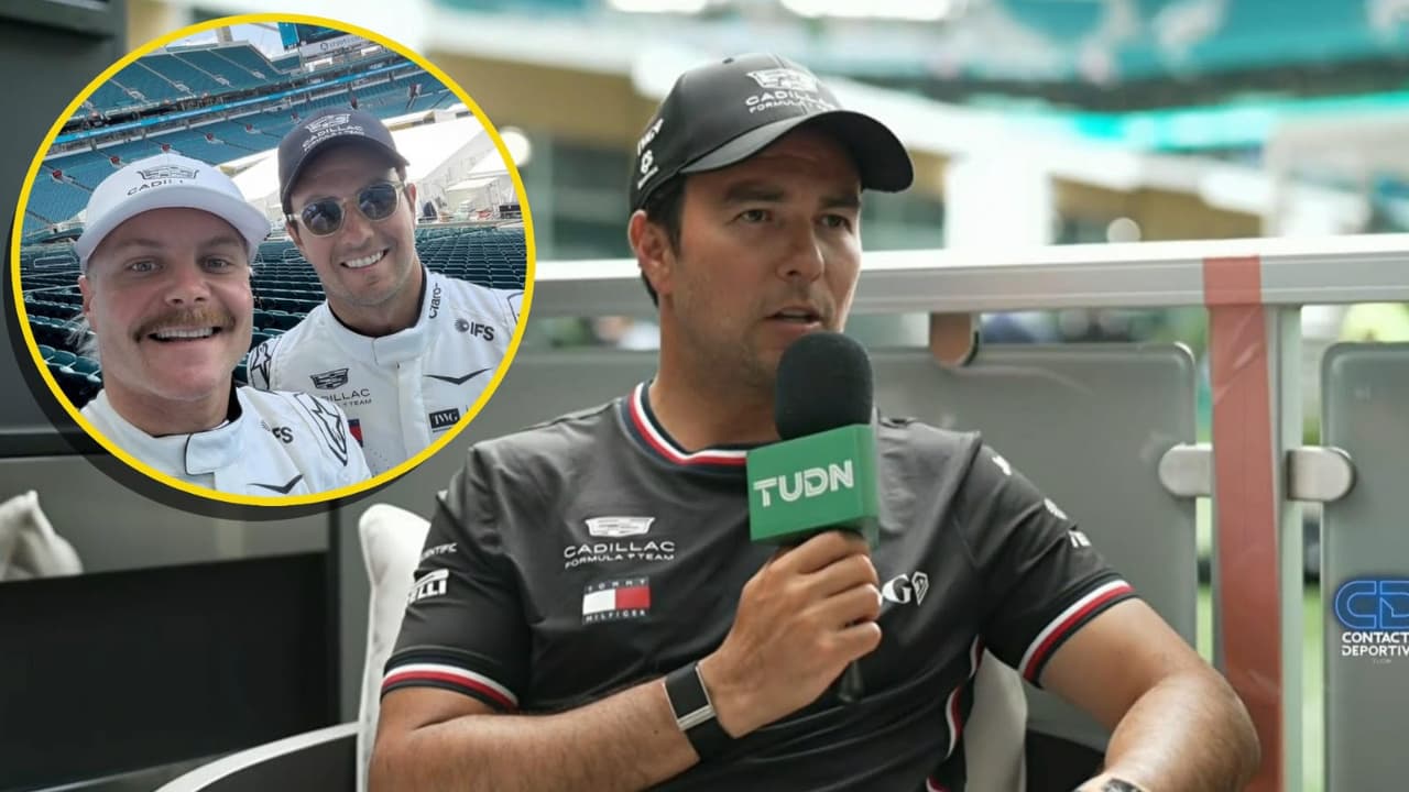 Nace “Checottas”: el apodo que elige "Checo" Pérez para su dupla con Bottas 
