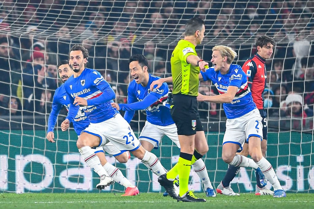 Manolo Gabbiadini es el hombre de la noche y con un doblete comanda la victoria 1-3 de la Sampdoria sobre el Genoa.