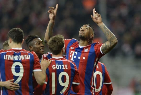 Pasaría media hora de juego para que llegara el segundo gol del Bayern en un remate a quemarropa de Boateng.