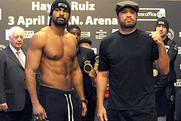 El británico David Haye y el boricua John Ruiz lograron vencer a la romana.