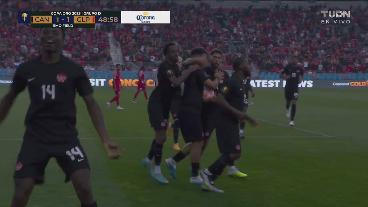 ¡Gol de Canadá! Cavallini cierra la pinza y pone el 1-1 ante Guadalupe