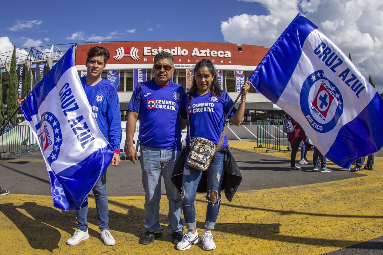 Llega la tarde en coapa y el Cruz Azul se prepara en el Azteca para jugar frente al Morelia.
