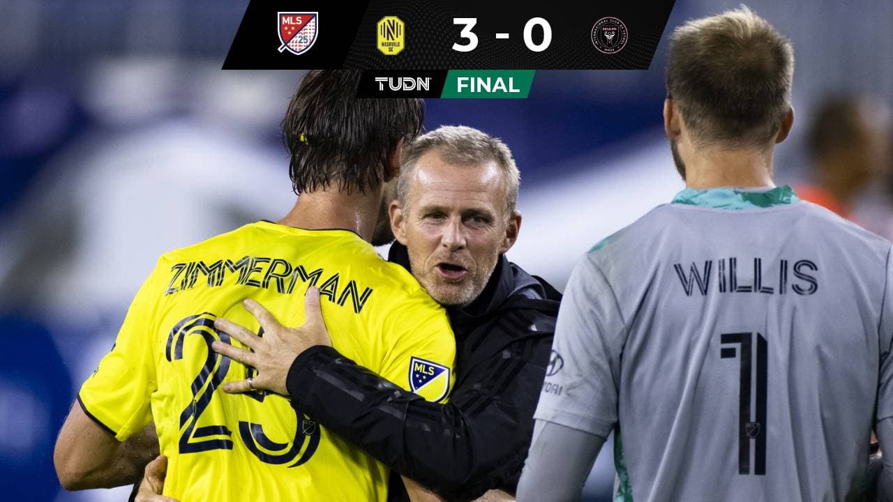 Nashville eliminó al Inter Miami de Rodolfo Pizarro