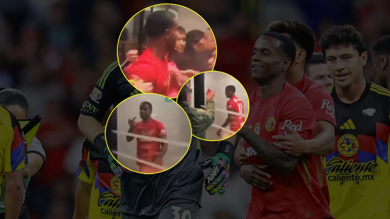 América vs. Toluca: Helinho protagoniza discusión con aficionado camino a los vestidores