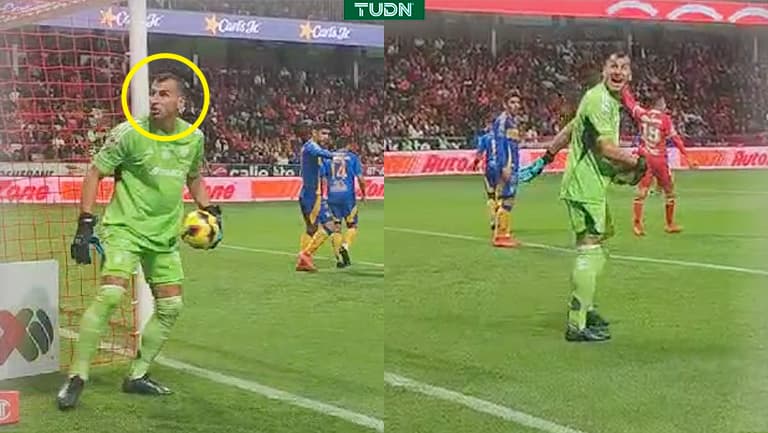 "La conch… de tu madre": Nahuel se engancha con recogebalones