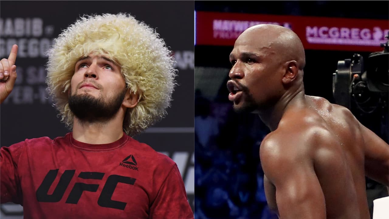 Una opción que recientemente surgió es la de enfrentar a Floyd Mayweather (derecha) en un combate de invictos para definir al mejor del mundo.