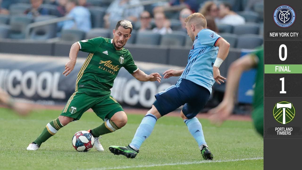 NYCFC pierde el invicto en casa a manos de Portland con gol de Sebastián Blanco