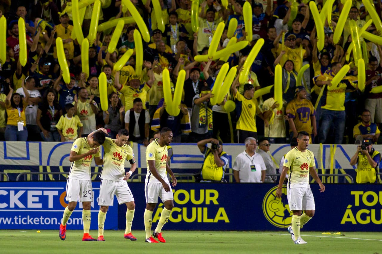 América se impuso a los universitarios por la mínima diferencia.