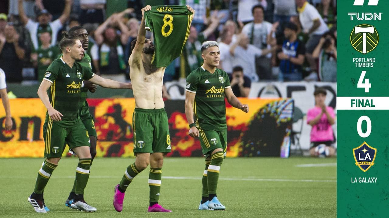 Zlatan se comió un par y ‘El Maestro’ Valeri vacunó con un ‘Señor Gol’ al Galaxy en paliza de Portland