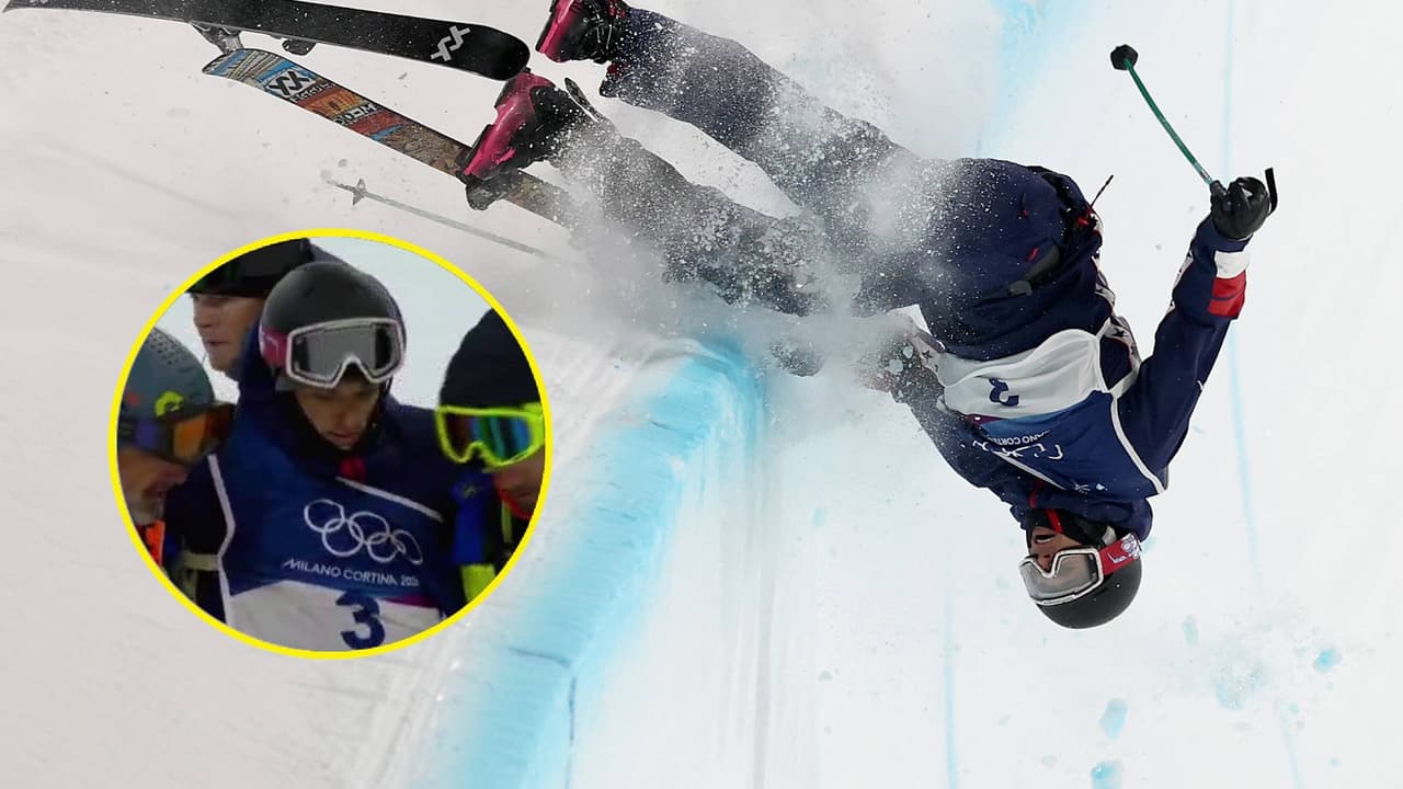 Juegos Olímpicos: Nick Goepper pierde chance de medallas tras sufrir dramática caída 