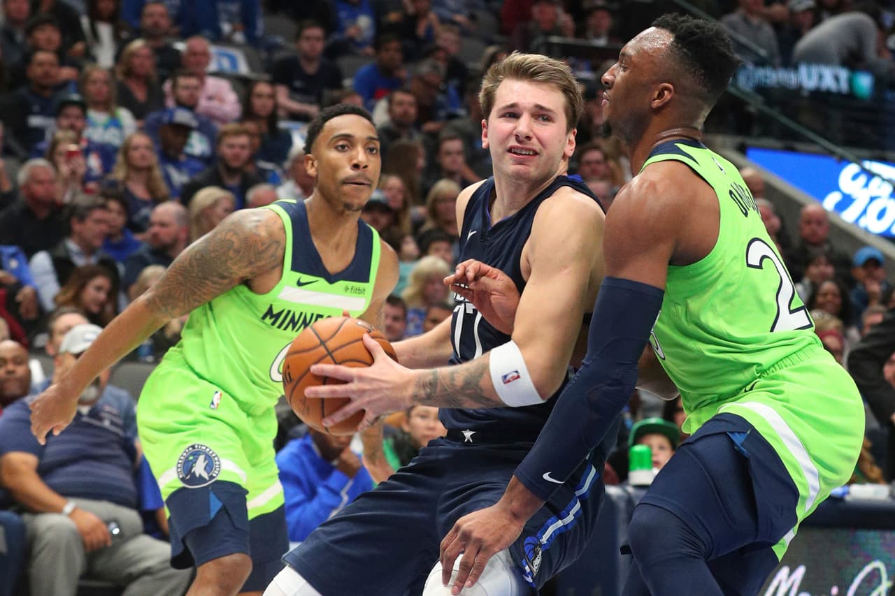 Dallas Mavericks 121-114 Minnesota Timberwolves