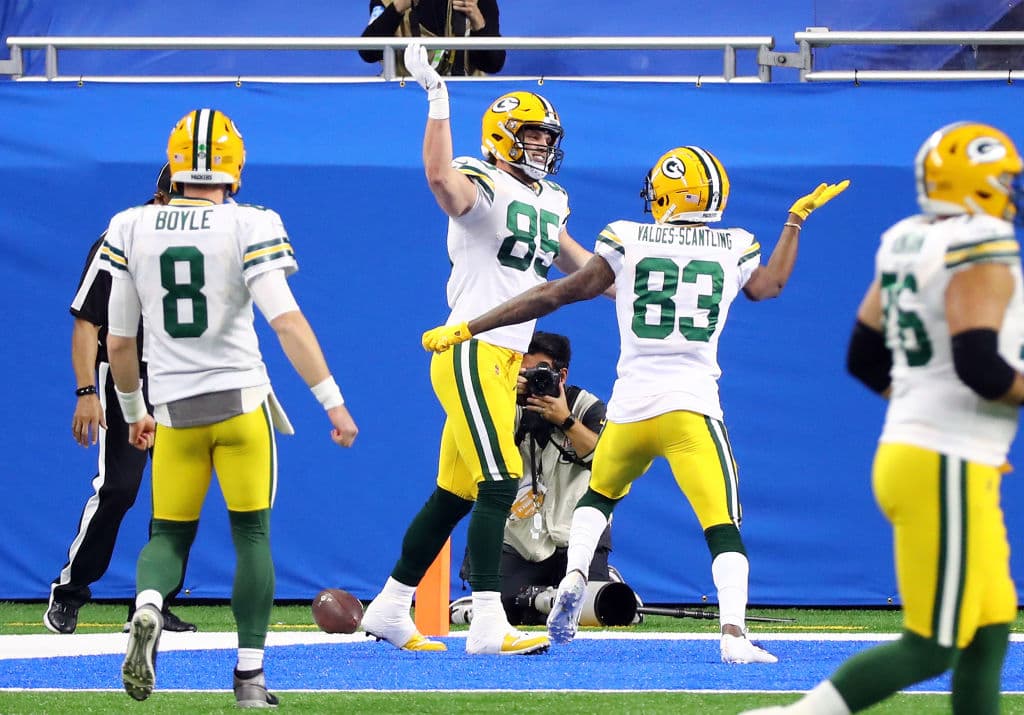 Detroit da pelea, pero la ofensiva de los Packers es inparable y Green Bay derrota 31-24 a los Lions.