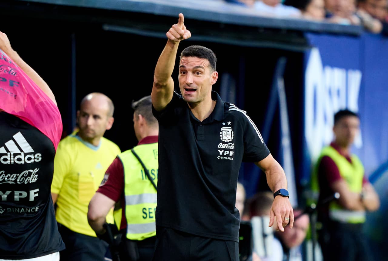 Lionel Scaloni se mostró cauto al hablar del duelo contra México.