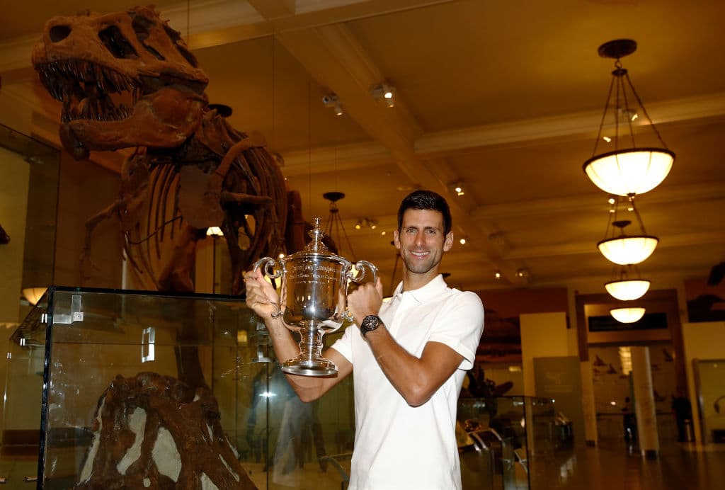 Así fue como los campeones del US Open se exhibieron ante Nueva York como los nuevos reyes del torneo más grande de tenis en Estados Unidos.