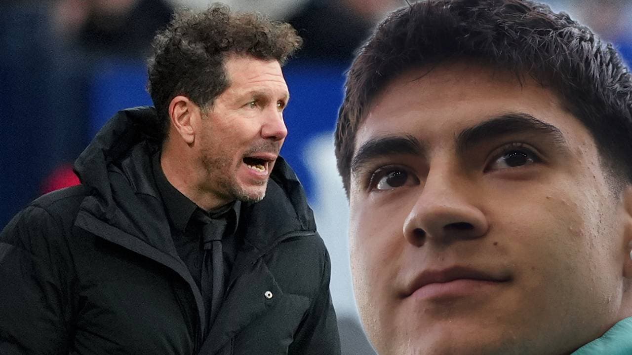 Simeone soprende al decir esto de Obed Vargas en plena conferencia