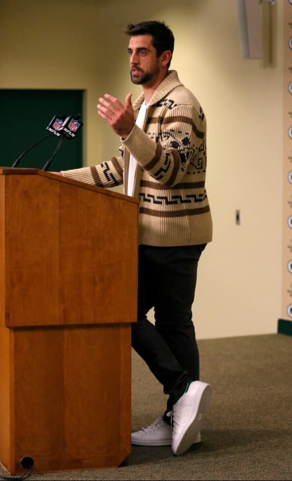 Aaron Rodgers, el estelar QB de los Green Bay Packers, que obtuvieron su cuarta victoria de la temporada al ganar a los Chicago Bears 26-10.