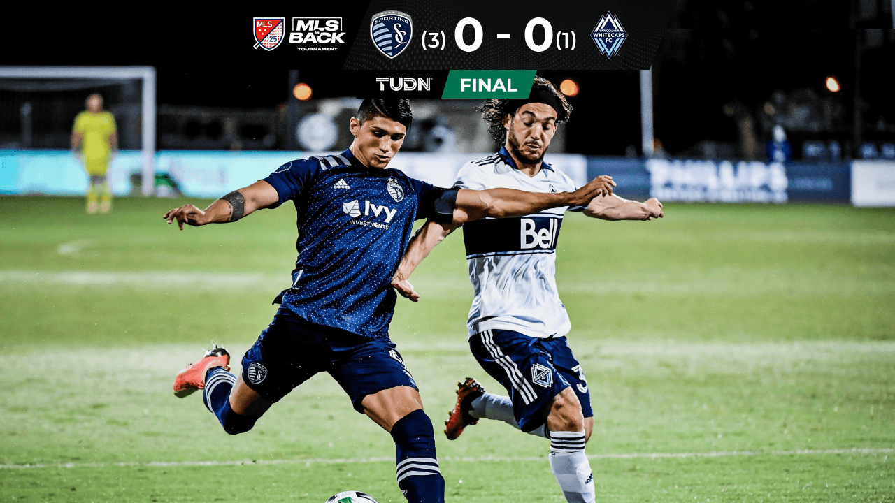 Sporting Kansas City avanza a los Cuartos de Final de MLS is Back.