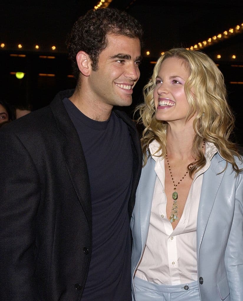 La actriz Bridgette Wilson-Sampras y el ex-tenista Pete Sampras.