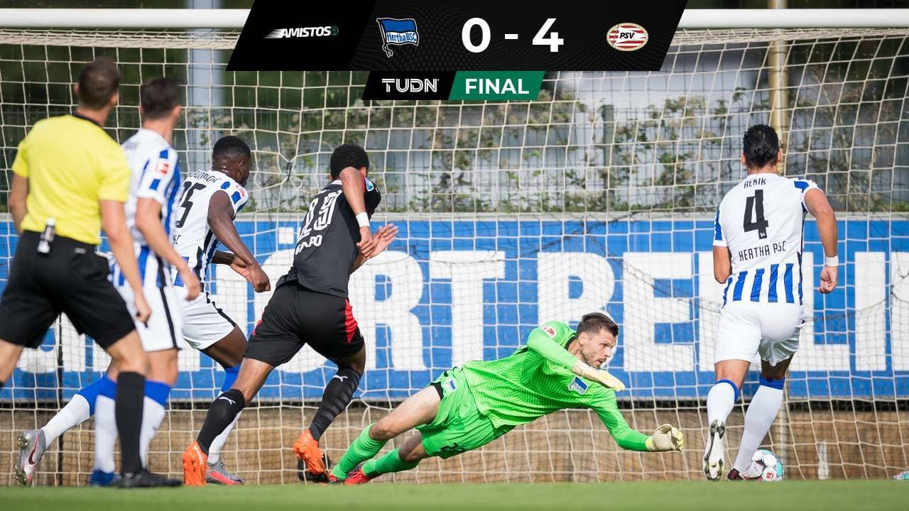PSV golea a Hertha Berlín con 'Guti' jugando 45 minutos