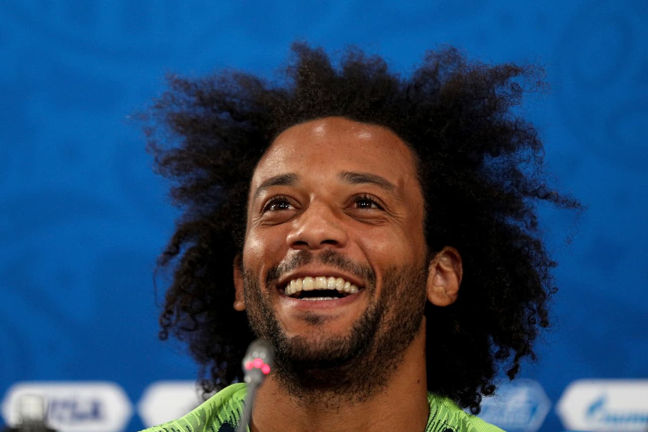 "Tite cambió por completo a la selección", afirmó Marcelo en la rueda de prensa, siendo uno de los seis que jugaron en Brasil 2014 y fueron citados para Rusia 2018.