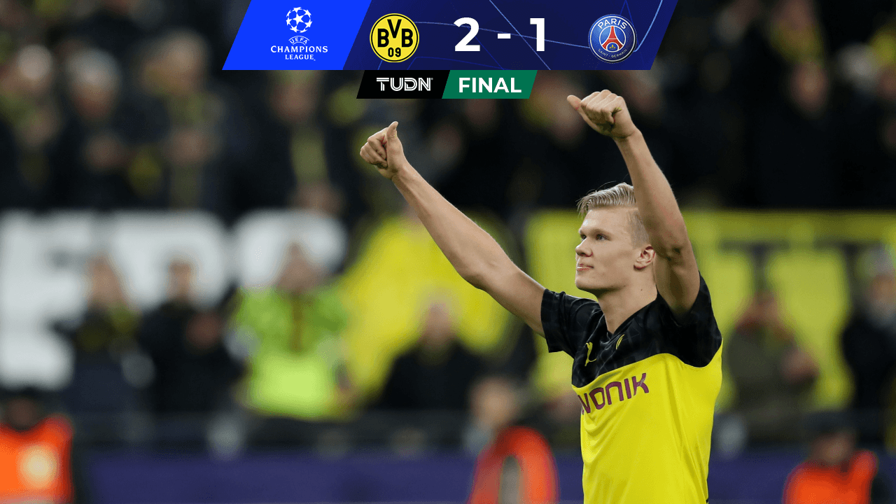 ¿De qué planeta viniste, Haaland? Su doblete tumba al PSG
<br>