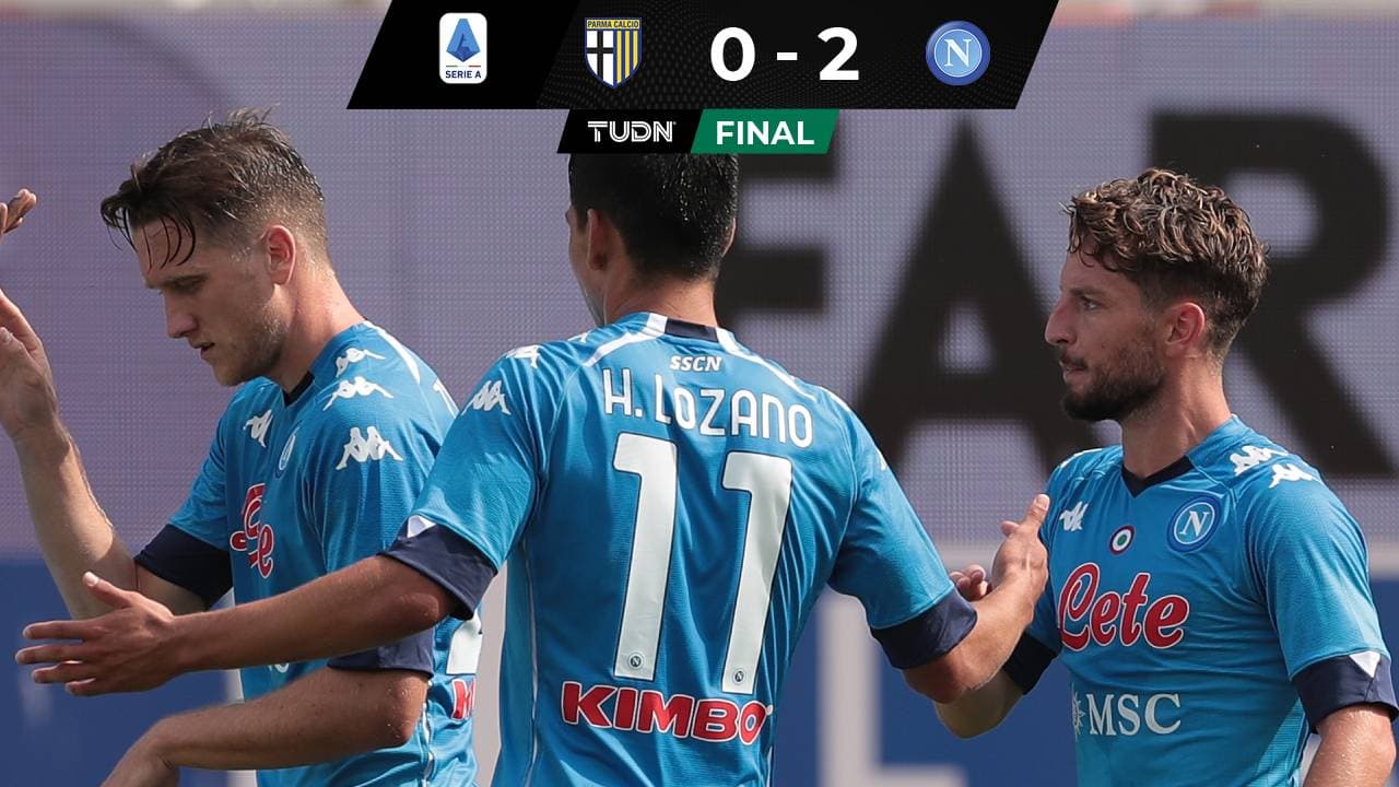 Chucky Lozano es titular y provoca goles en triunfo del Napoli