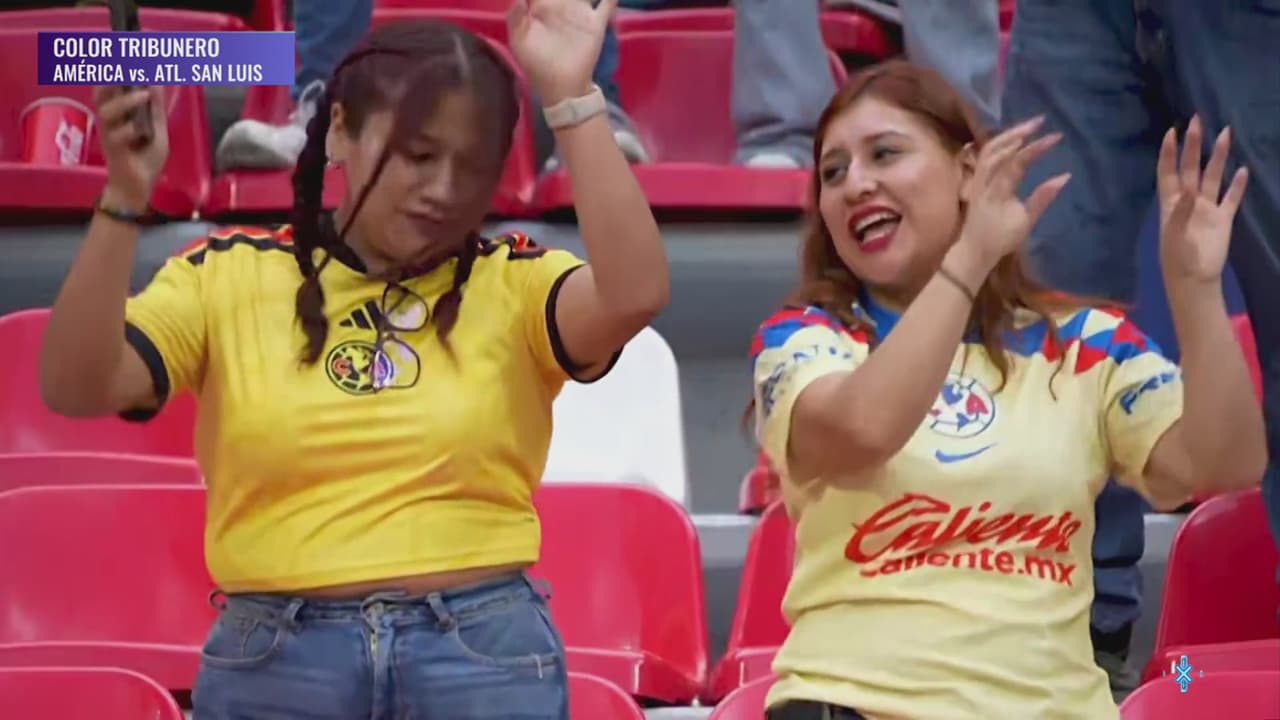 El Color Tribunero en el América vs. Atlético San Luis