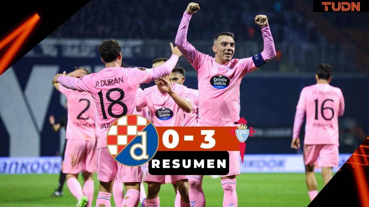 Resumen | Celta golea y ocupa los primeros lugares de Europa League